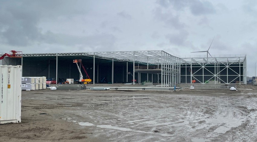 Nieuwbouw distributiecentrum Graanweg 17 in Moerdijk gestart